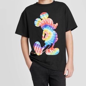 Micky Mouse Tie-Dyed T-shirt